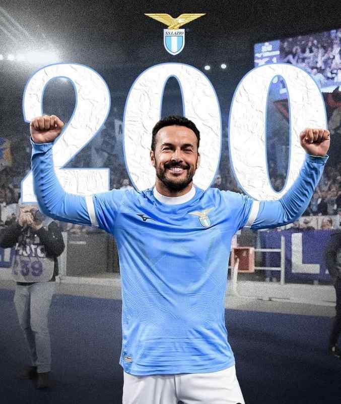  老将风采依旧；佩德罗在拉齐奥迎来出场200场纪念。 体育新闻