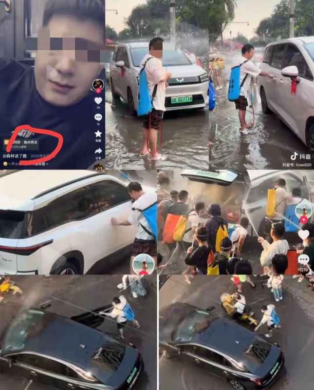  新能源汽车防水安全深度解析：泼水节事件背后的技术真相与法律责任 汽车科技 新能源汽车防水安全深度解析：泼水节事件背后的技术真相与法律责任 汽车科技