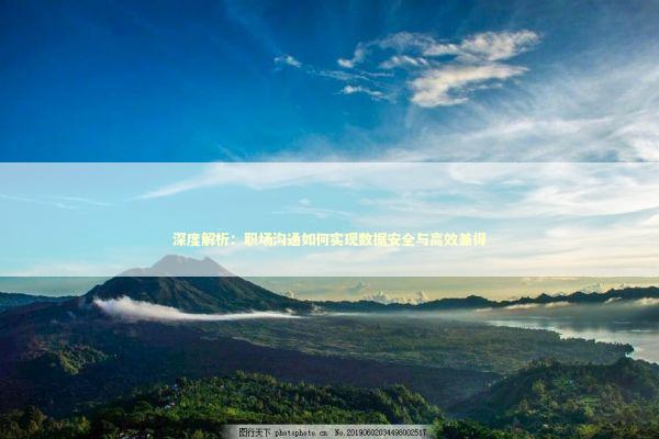 深度解析：职场沟通如何实现数据安全与高效兼得 企业服务